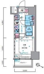 GENOVIA青砥skygardenの物件間取画像